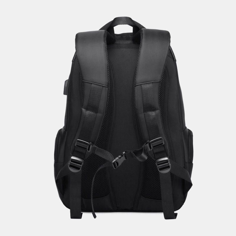 Wasserdichter Usb Rucksack Aus Nylon Mit Großem Fassungsvermögen Für Herren