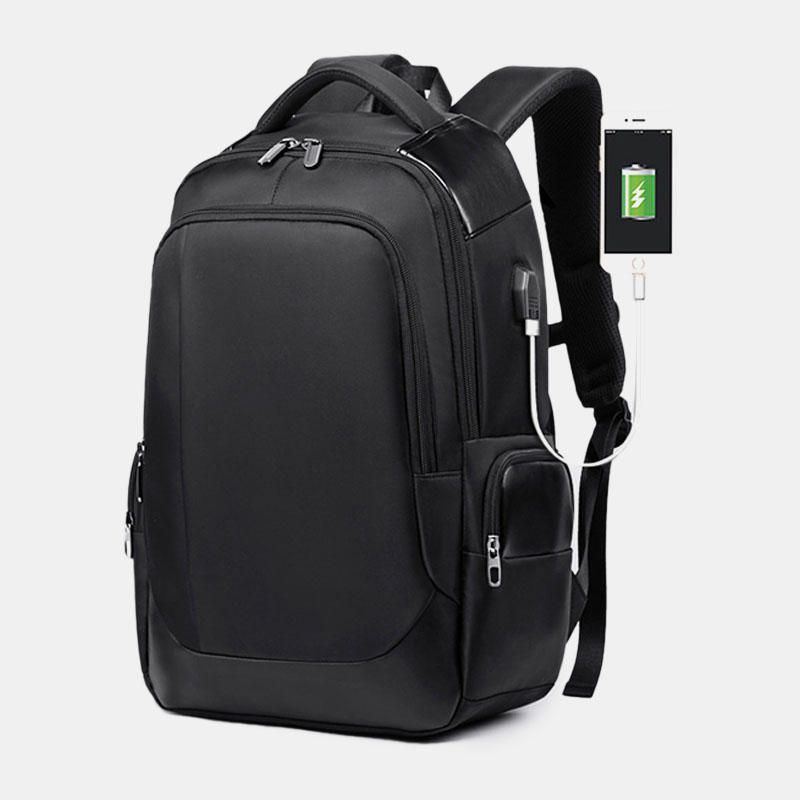 Wasserdichter Usb Rucksack Aus Nylon Mit Großem Fassungsvermögen Für Herren