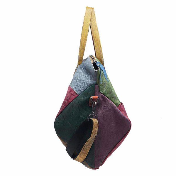 Damen Handtasche Aus Echtem Rindsleder