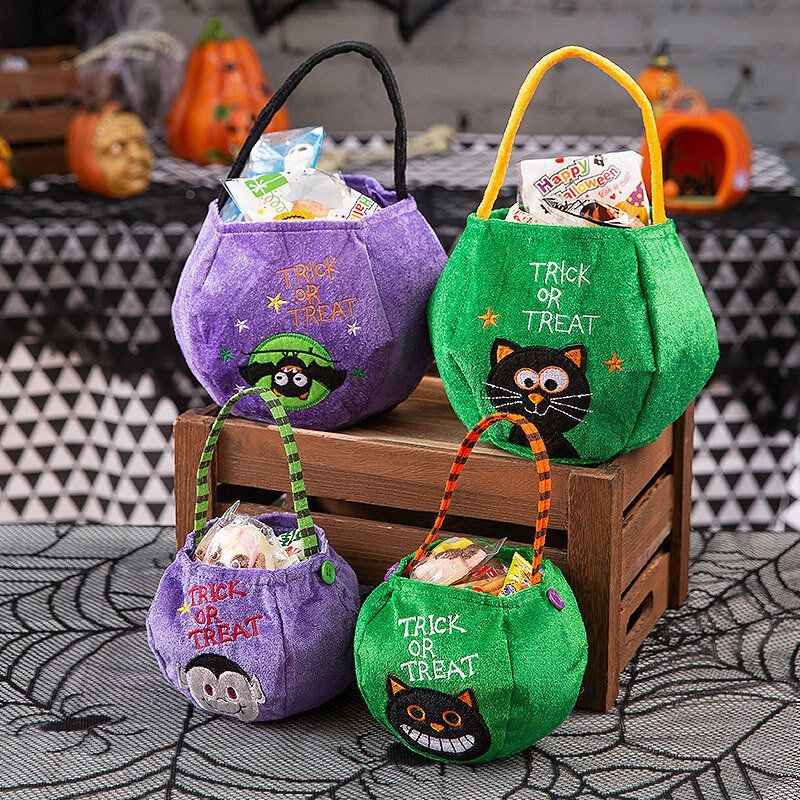 Damen Kinder Halloween Stil Muster Lässig Ausgehen Candy Sugar Tragetasche Handtasche