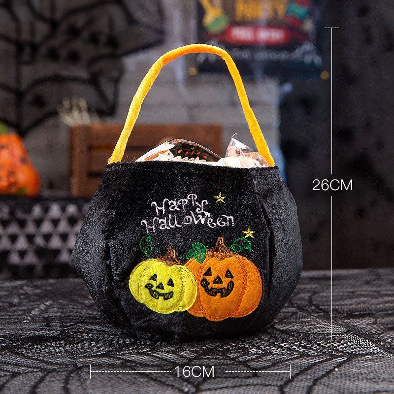 Damen Kinder Halloween Stil Muster Lässig Ausgehen Candy Sugar Tragetasche Handtasche