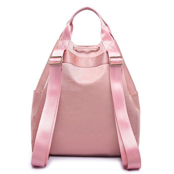 Damen Oxford Solid Reiserucksack Handtasche Mit Mehreren Taschen Lässige Umhängetasche