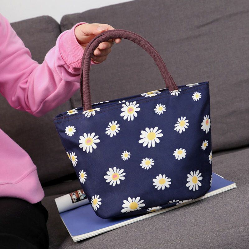 Damen Blumen Große Kapazitäts Handtaschen Umhängetasche