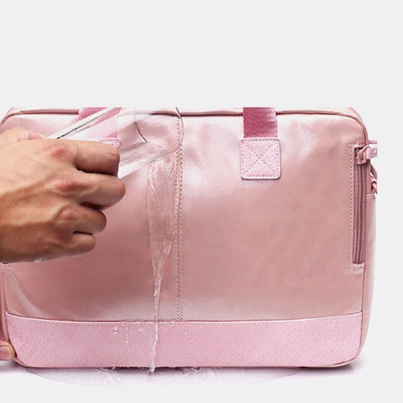 Damen Große Kapazität Wasserdichte Leichte Handtasche Schultertasche Business Bag