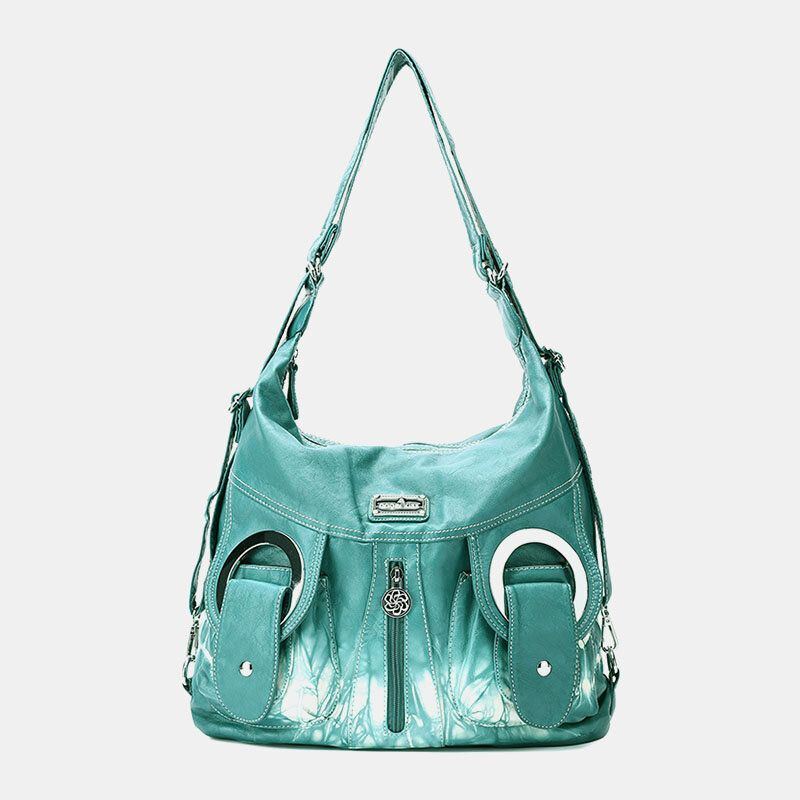 Damen Tie Dye Multi Carry Wasserdichte Umhängetasche Mit Großem Fassungsvermögen Umhängetasche Handtasche Rucksack