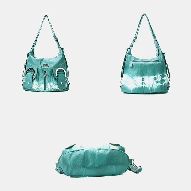 Damen Tie Dye Multi Carry Wasserdichte Umhängetasche Mit Großem Fassungsvermögen Umhängetasche Handtasche Rucksack