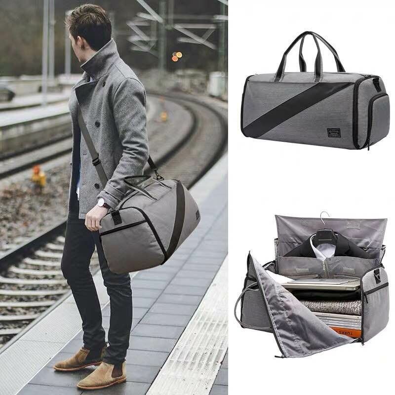 Herren Business Reisetasche Gepäcktasche Anzug Fitnesstasche