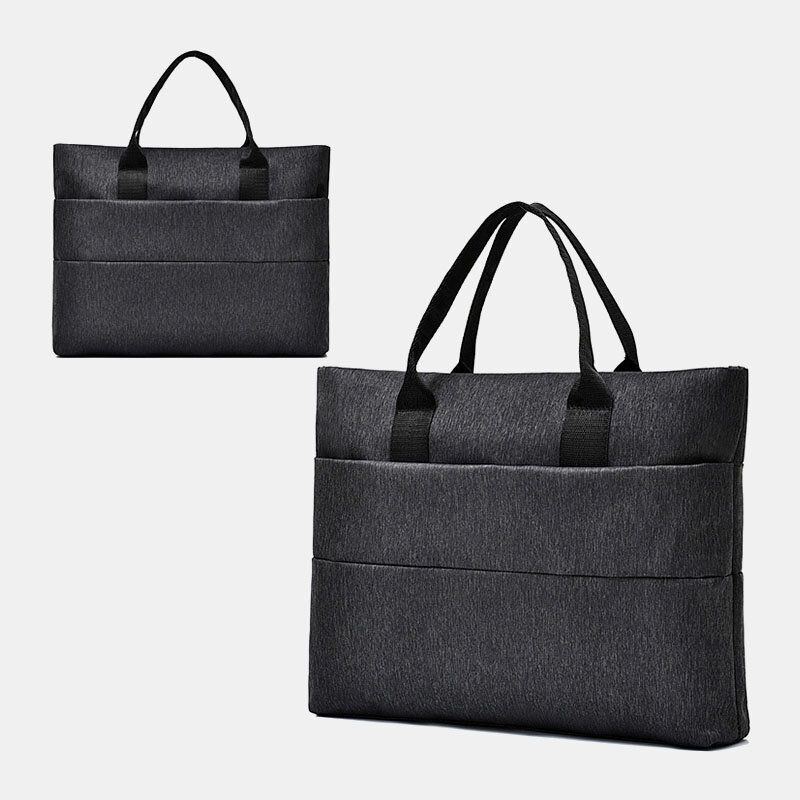 Herren Oxford Wasserdichte 15.6 Zoll Laptoptasche Mit Großer Kapazität Mehrschichtige Aktentaschen Handtasche