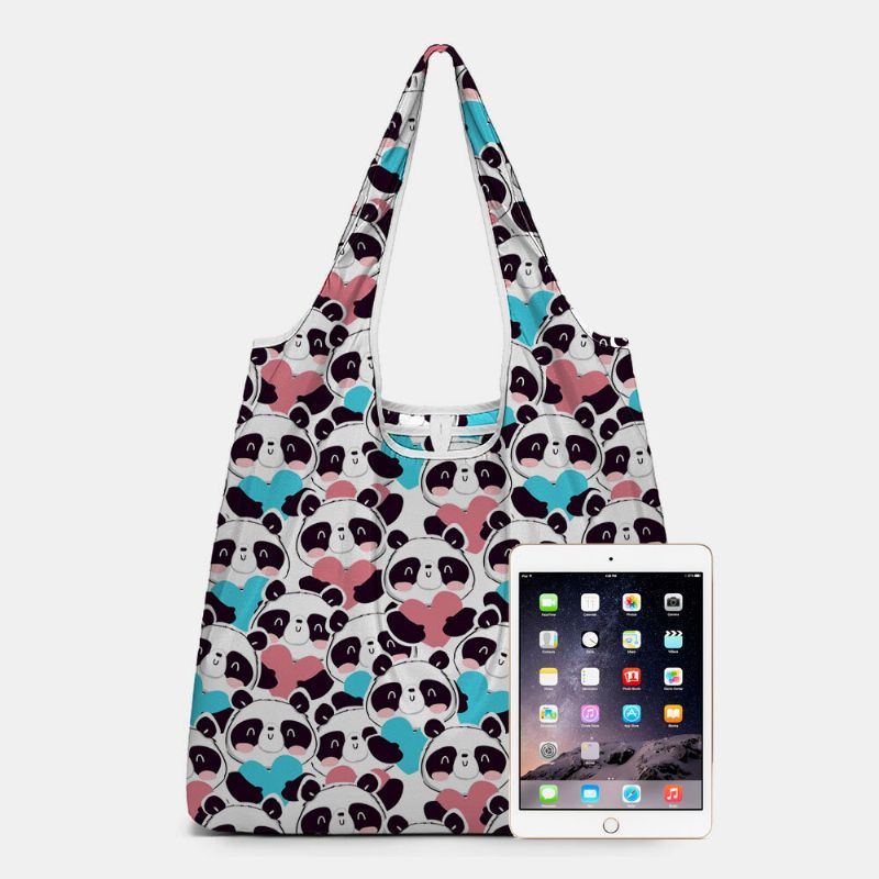 Winter 2022 Cute Panda Printing Handtasche Damen Herren Umhängetasche