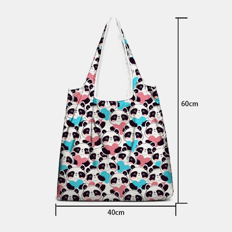 Winter 2022 Cute Panda Printing Handtasche Damen Herren Umhängetasche