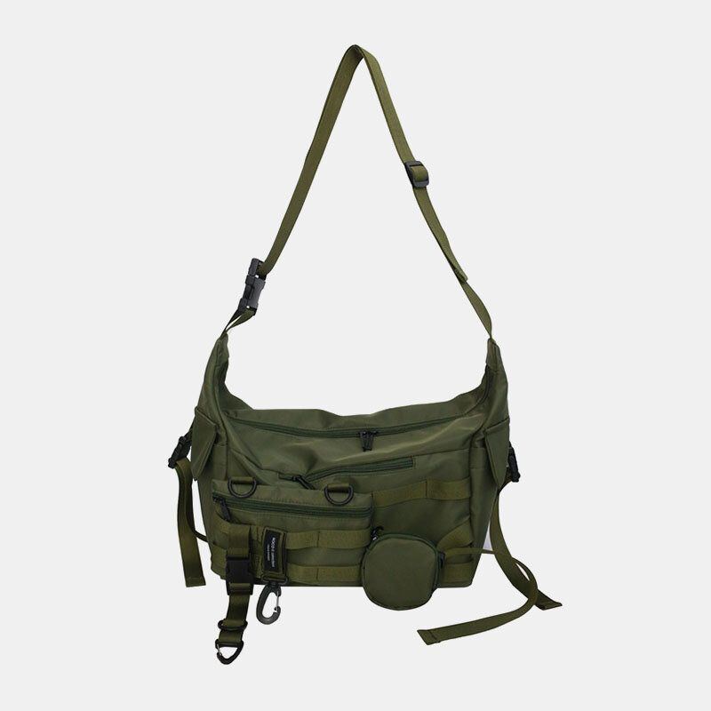 3 Stück Herren Nylon Knödel Form Drei In Eins Coole Stilvolle Sport Hippie Tasche Umhängetasche Umhängetasche Hobo Tasche