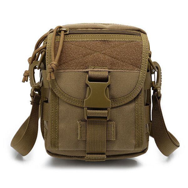 Army Style Nylon Tactical Men Umhängetasche Messenger Bag Für Sportreisen Wandern