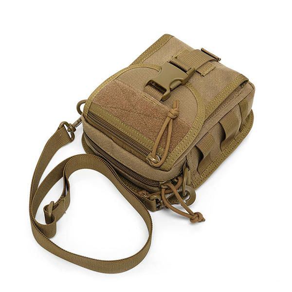 Army Style Nylon Tactical Men Umhängetasche Messenger Bag Für Sportreisen Wandern