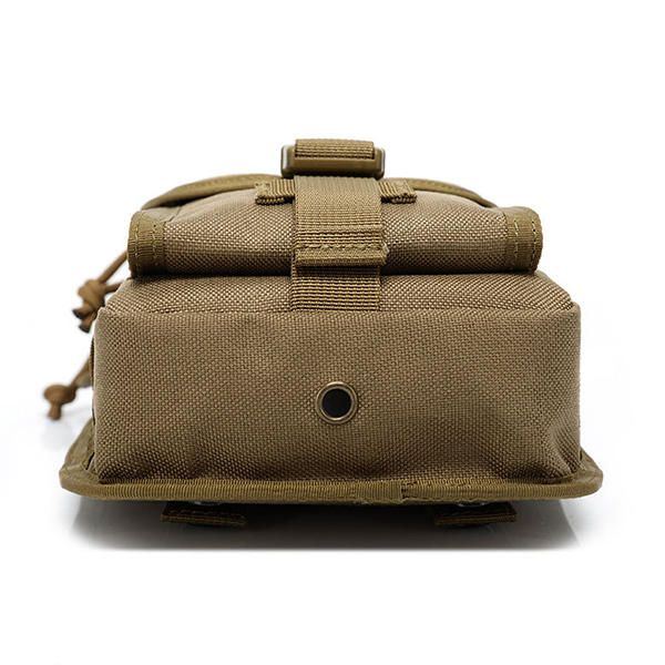 Army Style Nylon Tactical Men Umhängetasche Messenger Bag Für Sportreisen Wandern