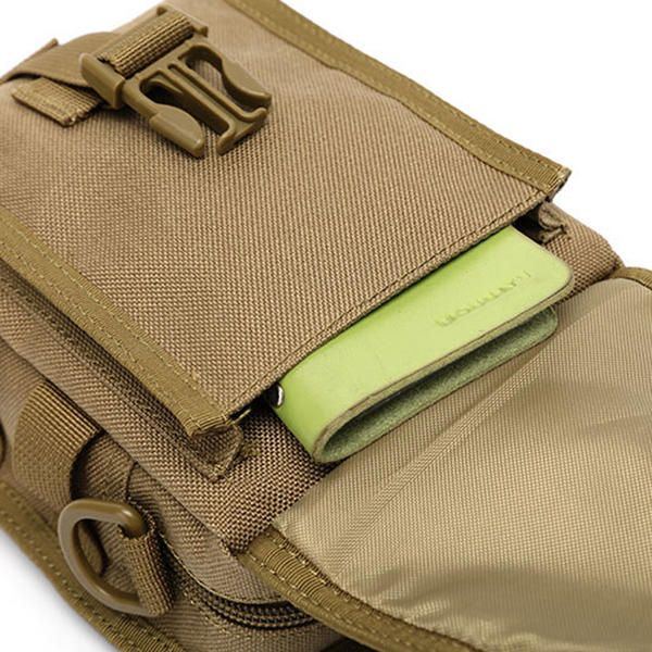 Army Style Nylon Tactical Men Umhängetasche Messenger Bag Für Sportreisen Wandern