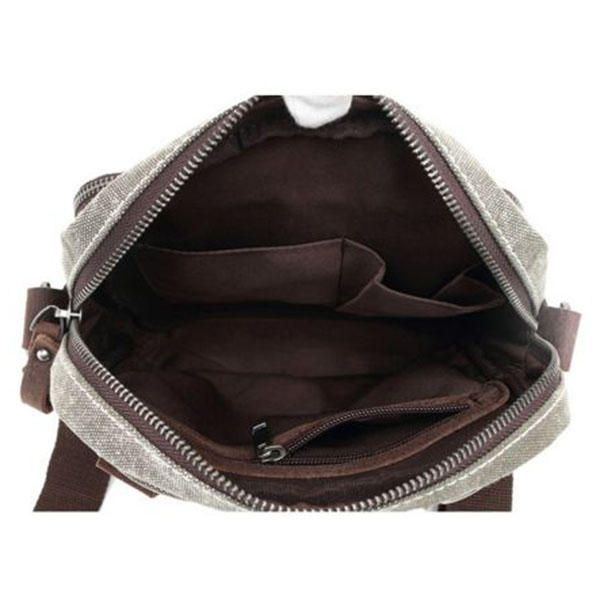 Bernice Damen Retro National Style Canvas Freizeit Sling Bag Umhängetasche Umhängetasche