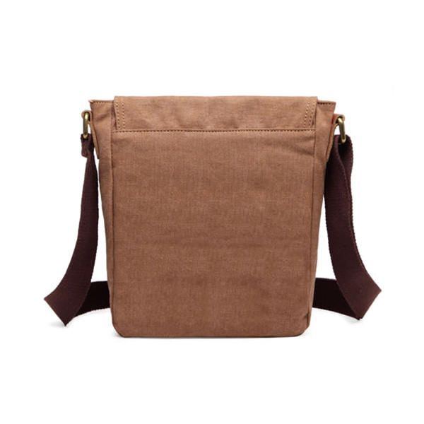 Canvas Freizeit Umhängetasche Messenger Bag Für Herren