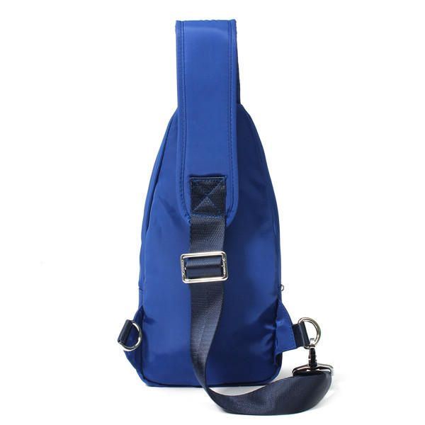 Damen Herren Nylon Brusttaschen Sport Wasserdichte Umhängetaschen Lässige Outdoor Taschen