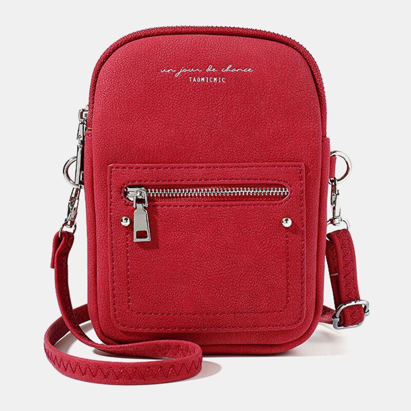 Damen Mini Small Umhängetasche Umhängetasche Handytasche