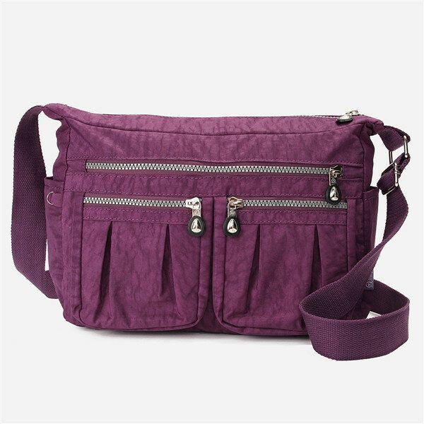 Damen Nylon Leichte Taschen Casual Outdooors Wasserdichte Umhängetaschen Umhängetaschen