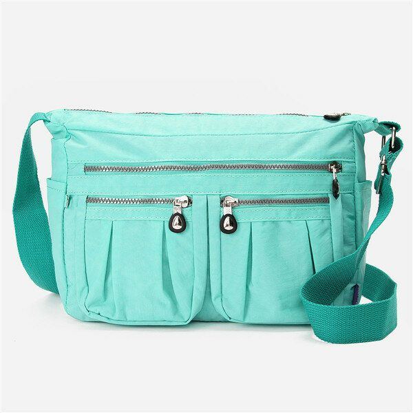 Damen Nylon Leichte Taschen Casual Outdooors Wasserdichte Umhängetaschen Umhängetaschen