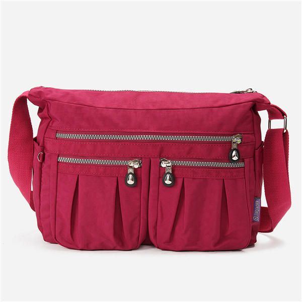 Damen Nylon Leichte Taschen Casual Outdooors Wasserdichte Umhängetaschen Umhängetaschen