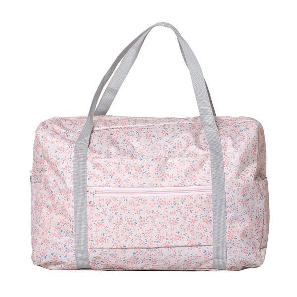 Damen Nylon Little Flowers Reisetasche Floral Duffel Bag Gepäcktasche Handtasche