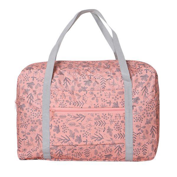 Damen Nylon Little Flowers Reisetasche Floral Duffel Bag Gepäcktasche Handtasche