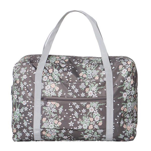 Damen Nylon Little Flowers Reisetasche Floral Duffel Bag Gepäcktasche Handtasche