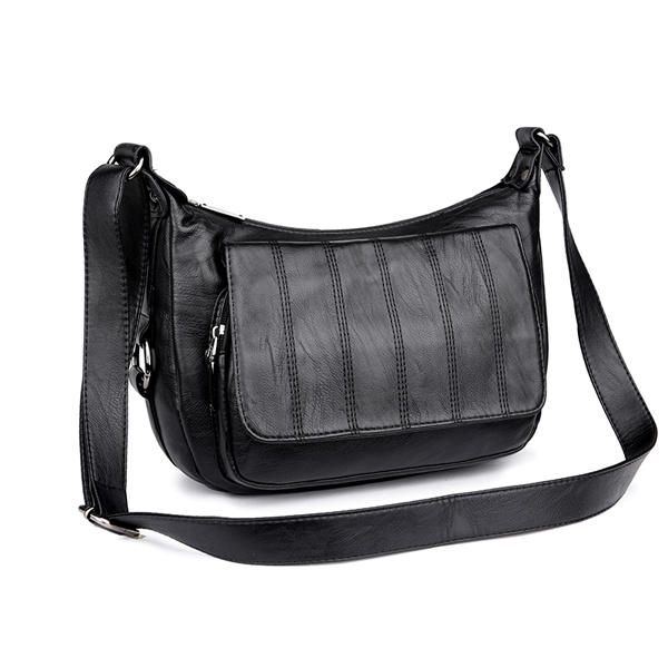 Damen Soft Leather Freizeit Umhängetaschen Messenger Bags