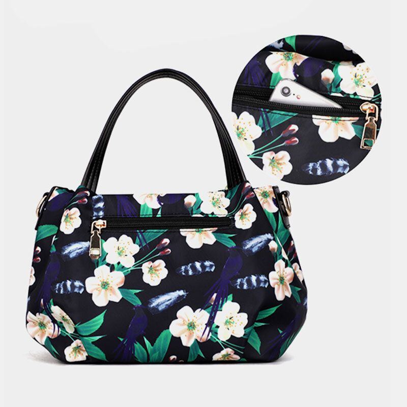 Damenmode Blumenhandtasche Bedruckte Umhängetasche