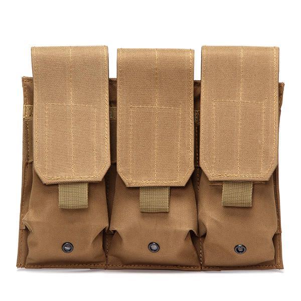 Drop Leg Triple Mag Pouch Holder Für Herren Molle Magazintasche Cartridge Clip Pouch