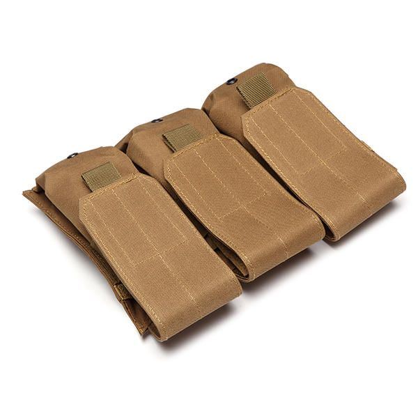 Drop Leg Triple Mag Pouch Holder Für Herren Molle Magazintasche Cartridge Clip Pouch