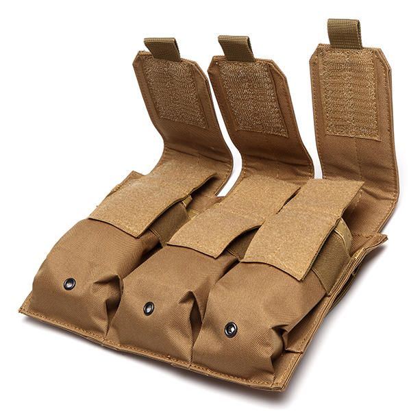 Drop Leg Triple Mag Pouch Holder Für Herren Molle Magazintasche Cartridge Clip Pouch