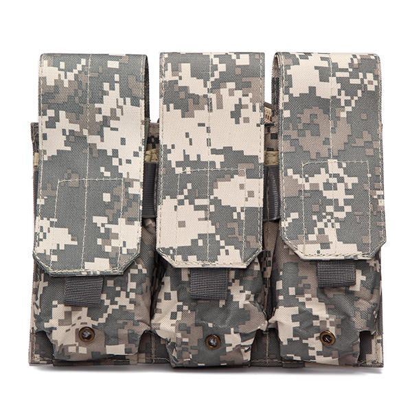 Drop Leg Triple Mag Pouch Holder Für Herren Molle Magazintasche Cartridge Clip Pouch