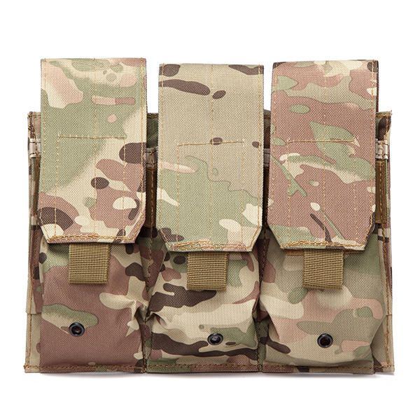 Drop Leg Triple Mag Pouch Holder Für Herren Molle Magazintasche Cartridge Clip Pouch