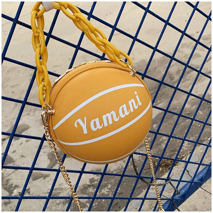 Damen Basketball Fußball Ketten Handtasche Umhängetasche Umhängetasche