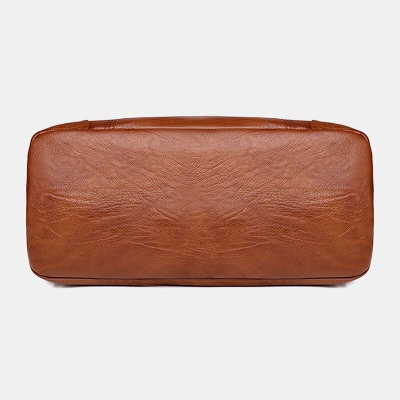 Damen Pu Leder Große Kapazität Retro 6.3 Zoll Handytasche Mit Mehreren Taschen Weiche Umhängetaschen Umhängetasche