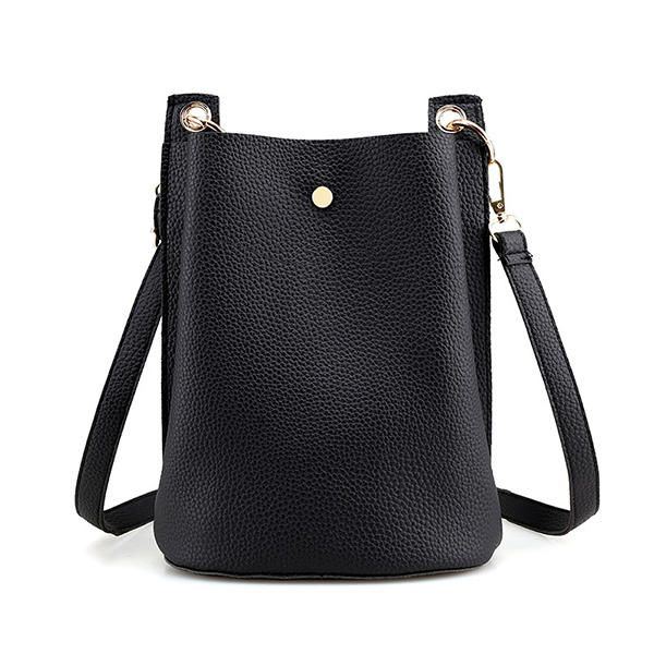 Damen Pu Leder Nette Handytasche Trendige Mini Crossbody Umhängetasche