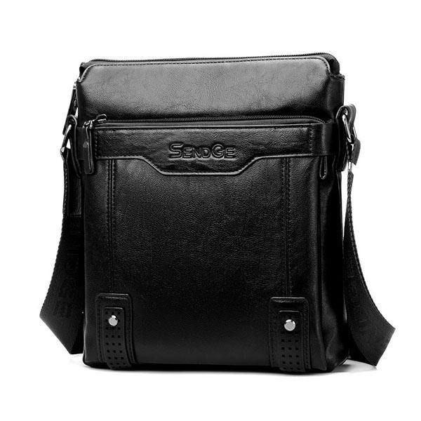 Herren Business Messenger Bag Solide Umhängetasche