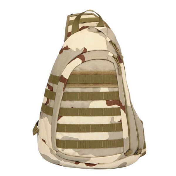 Herren Camouflage Brusttasche Mit Großem Fassungsvermögen