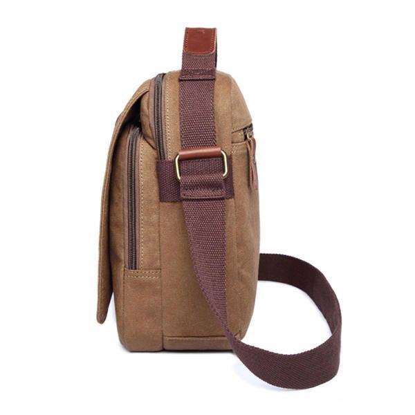 Herren Canvas Handtasche Ipad Bag Outdoor Umhängetasche