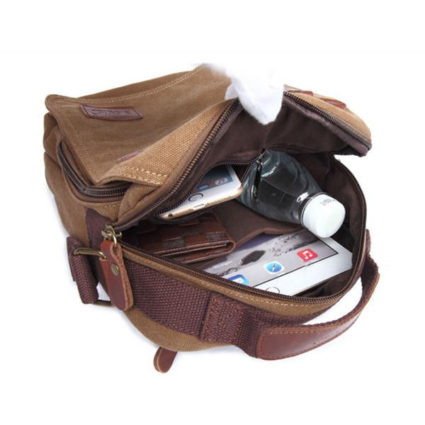 Herren Canvas Handtasche Ipad Bag Outdoor Umhängetasche