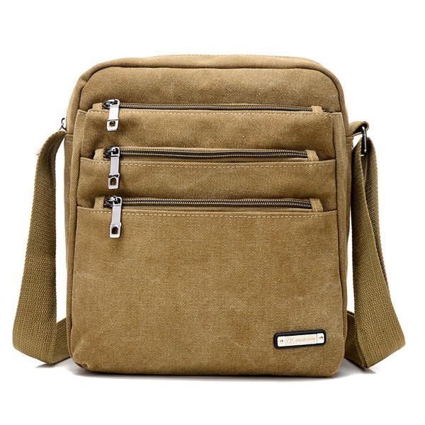 Herren Canvas Outdoor Freizeit Umhängetaschen