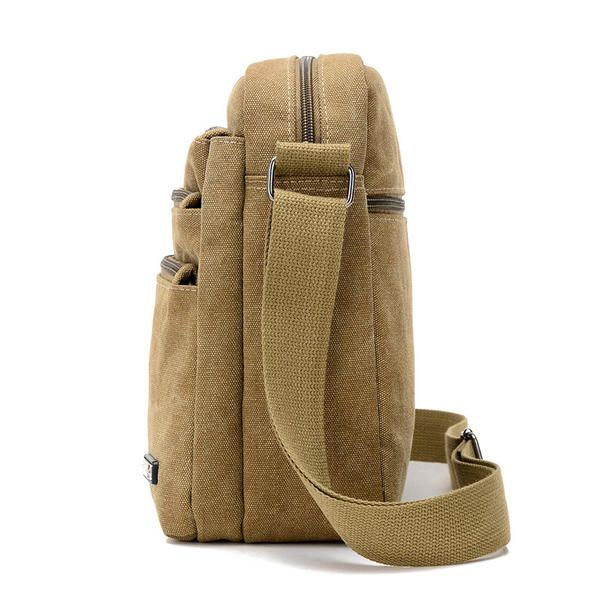 Herren Canvas Outdoor Freizeit Umhängetaschen