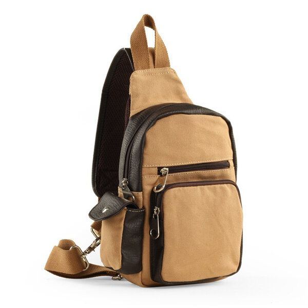 Herren Canvas Reisegürteltasche Outdoor Sport Umhängetasche