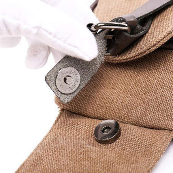 Herren Canvas Sling Bag Outdoor Sport Lässige Brusttasche Crossbody Swagger Bag