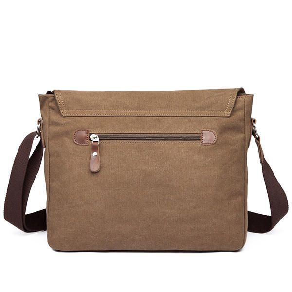 Herren Canvas Umhängetasche Lässige Umhängetasche Retro Laptoptasche