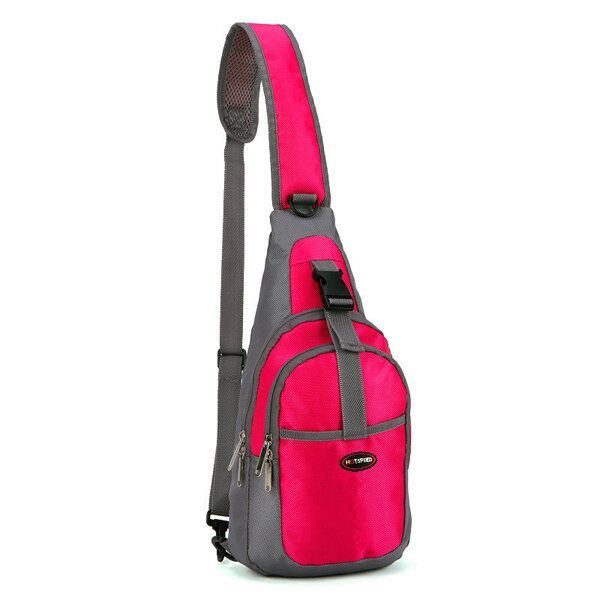 Herren Damen Wasserdichte Sport Brusttasche Umhängetasche