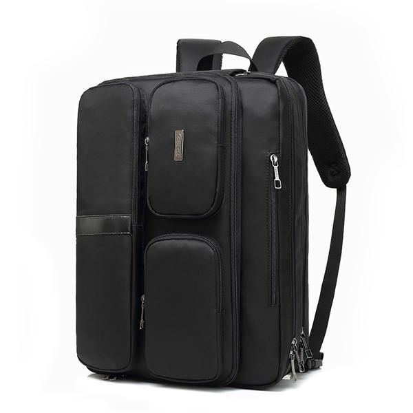 Herren Multifunktionaler Laptop Rucksack Umhängetasche